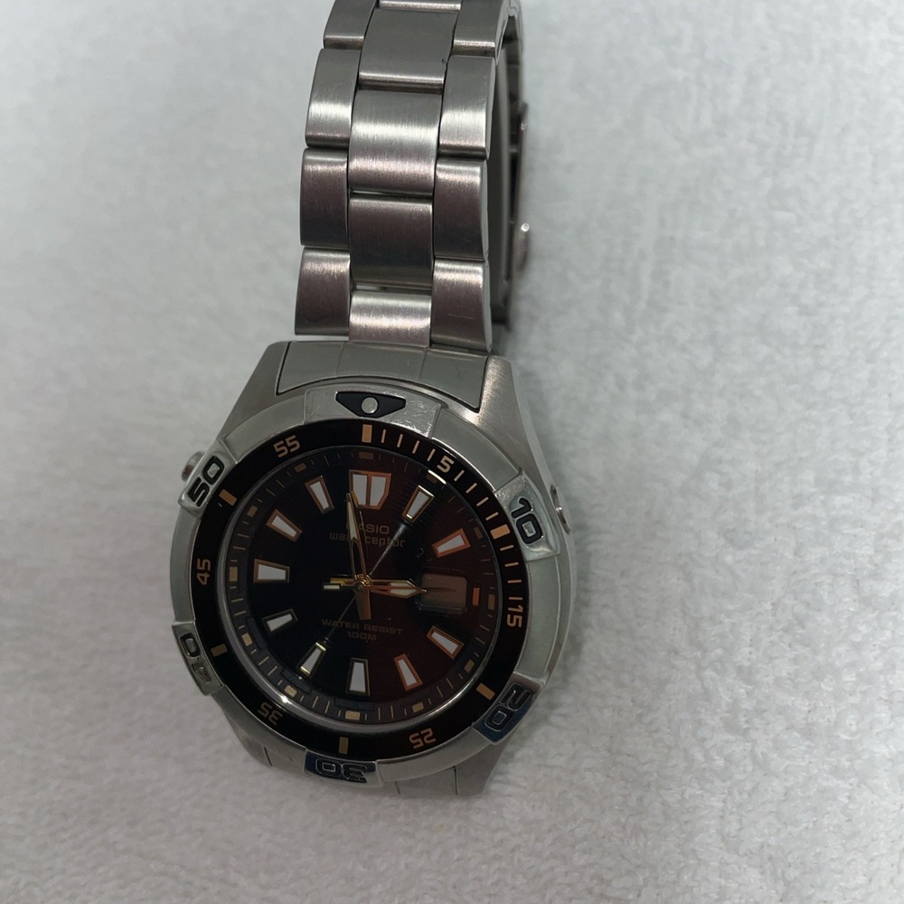 CASIO WAVE CEPTOR #4756 WVQ-142A Men's Watch Alarm 44mm Needs Battery #1 - Picture 3 of 14